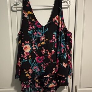 Floral Sleeveless Top